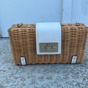 Kate Spade Rattan Purse